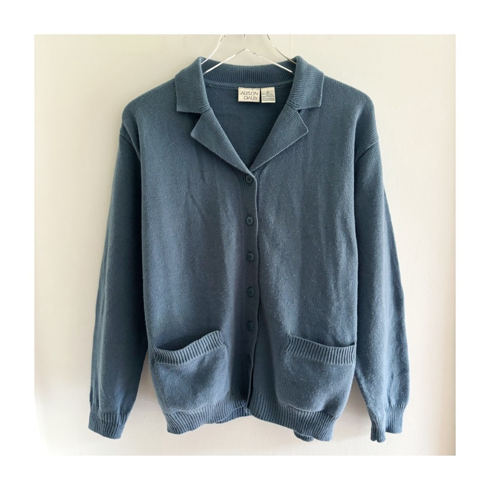 Vintage Allison Daley Collared Sweater